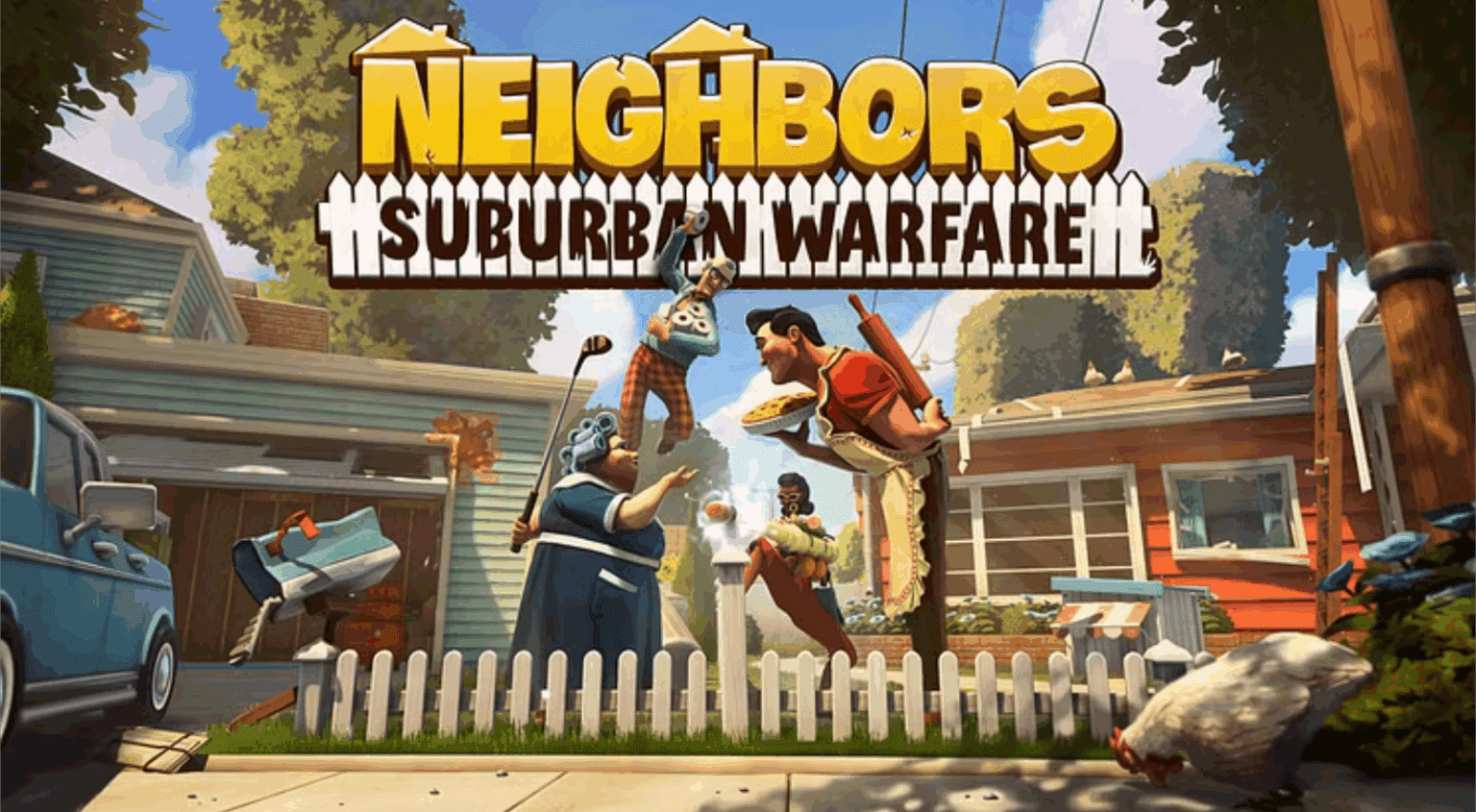 Neighbors Suburban Warfare (v0.9.0.7 + Multiplayer) Free Download