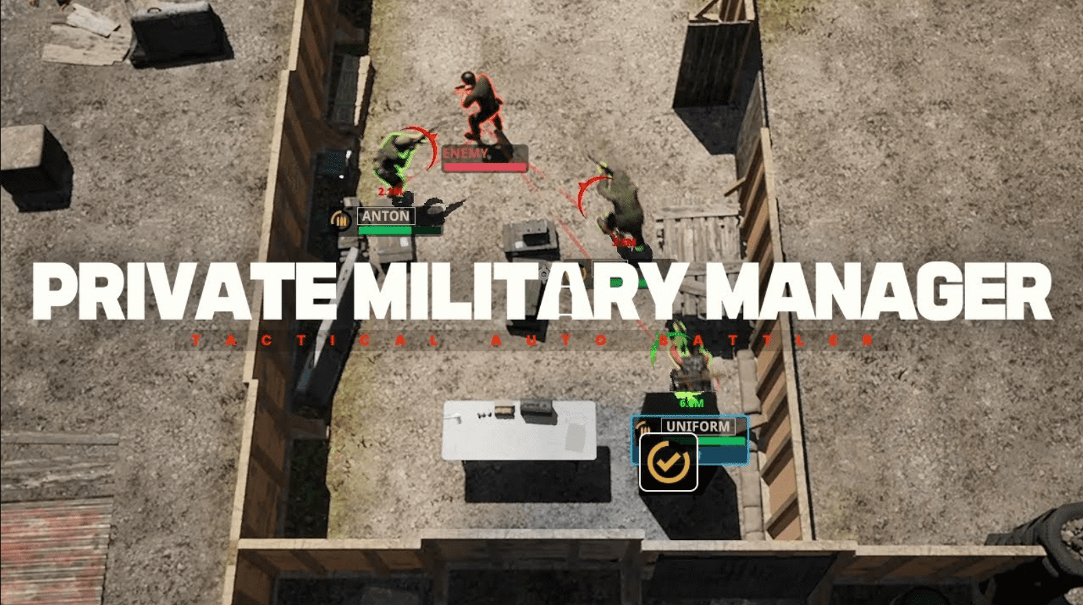 Private Military Manager Tactical Auto Battler (Build 18328457) Free Download