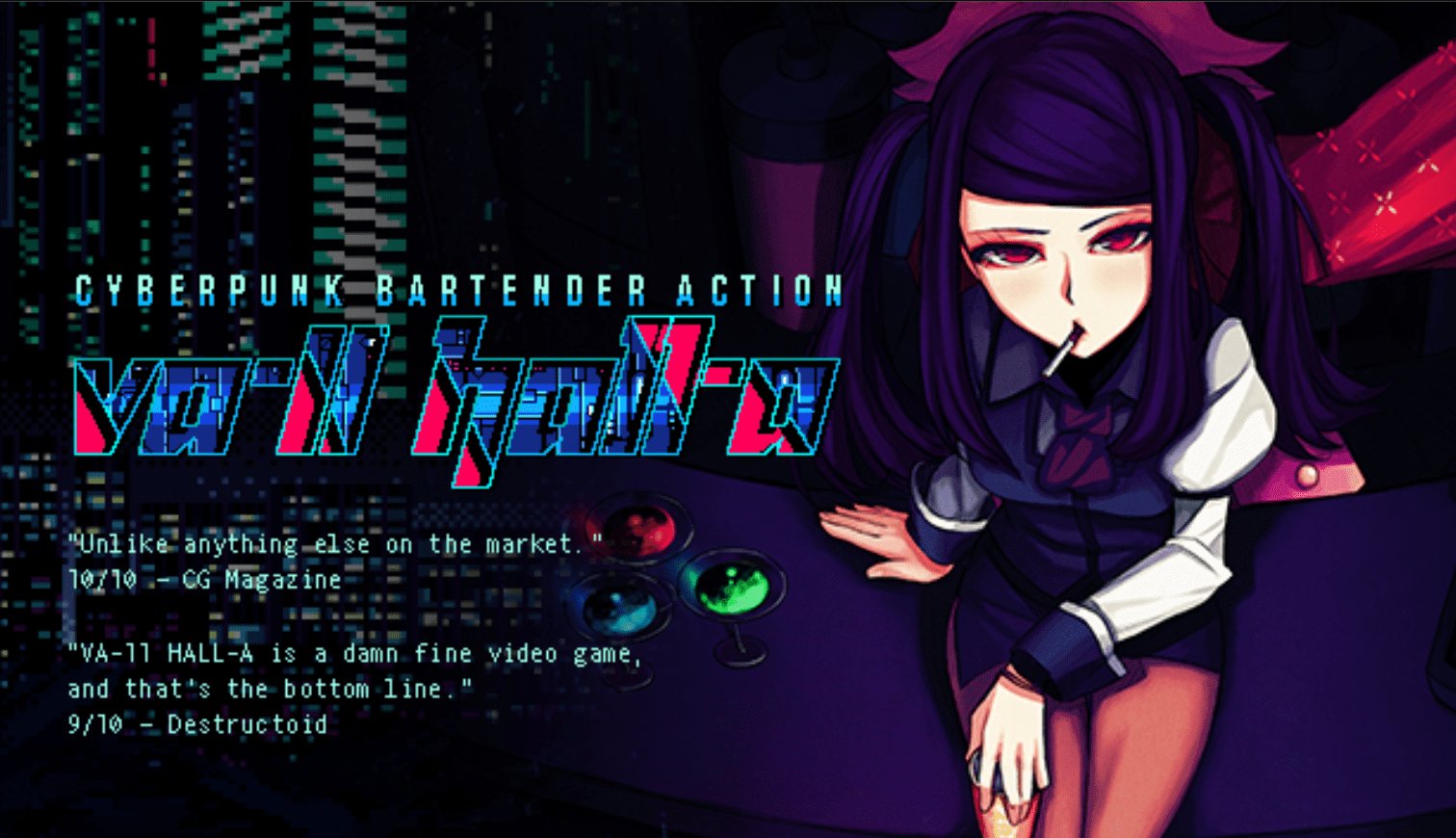 Download VA 11 Hall A Cyberpunk Bartender Action (Build 2446240) Free for PC