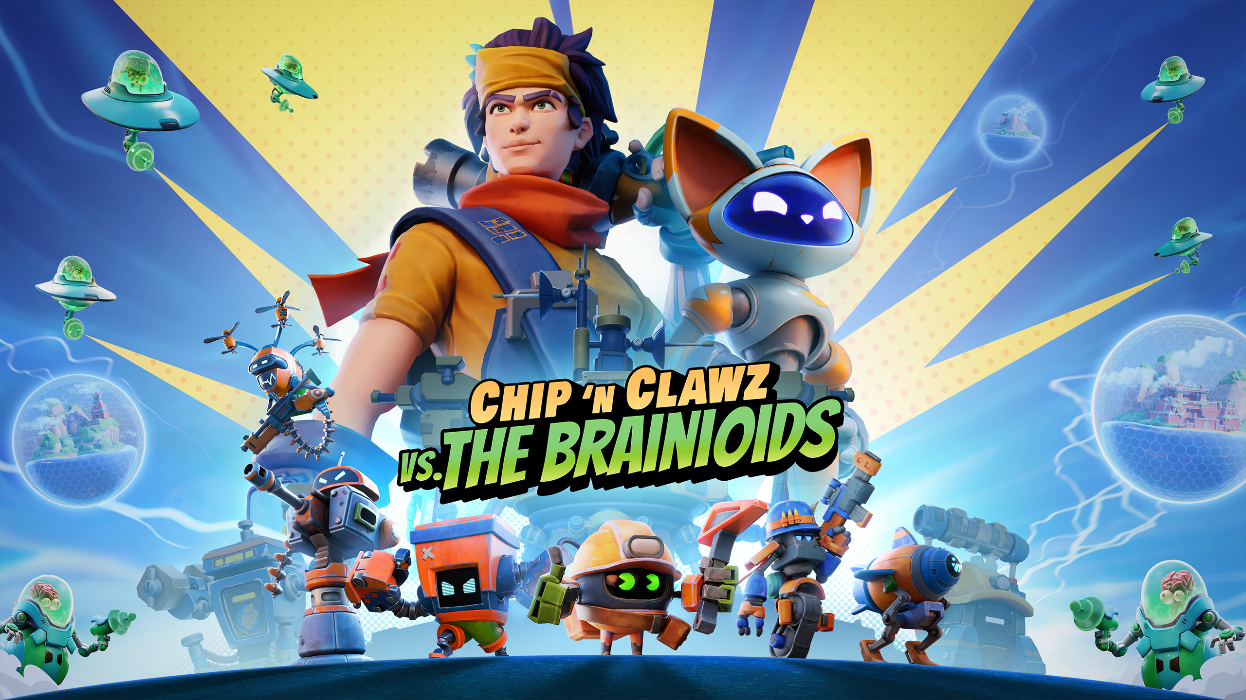 Chip ‘n Clawz vs. The Brainioids Free Download for Windows PC