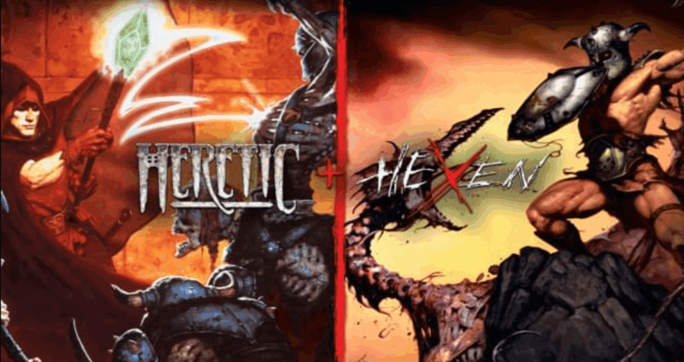 Heretic + Hexen Free Download for Windows PC