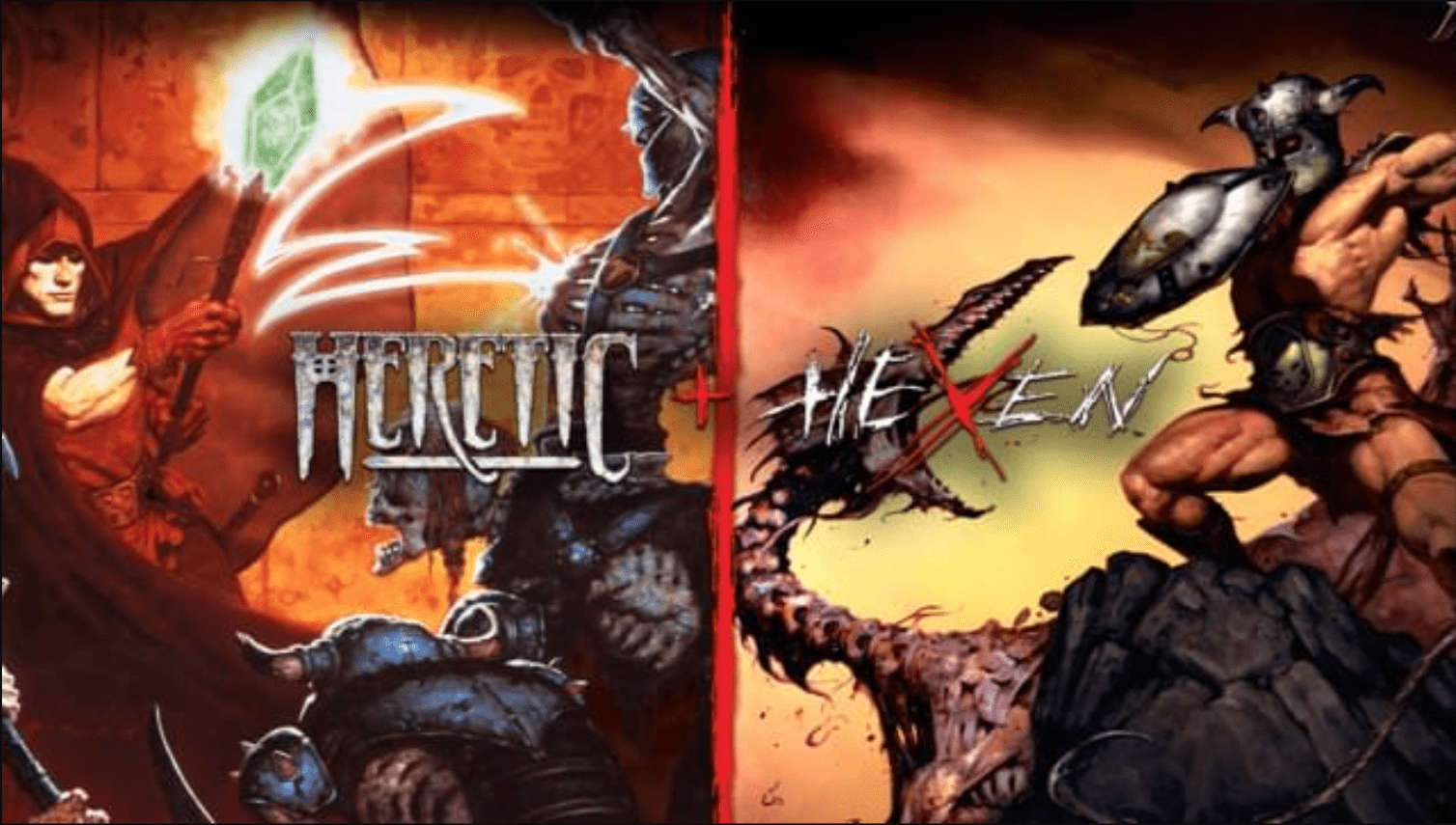Heretic + Hexen Free Download for Windows PC