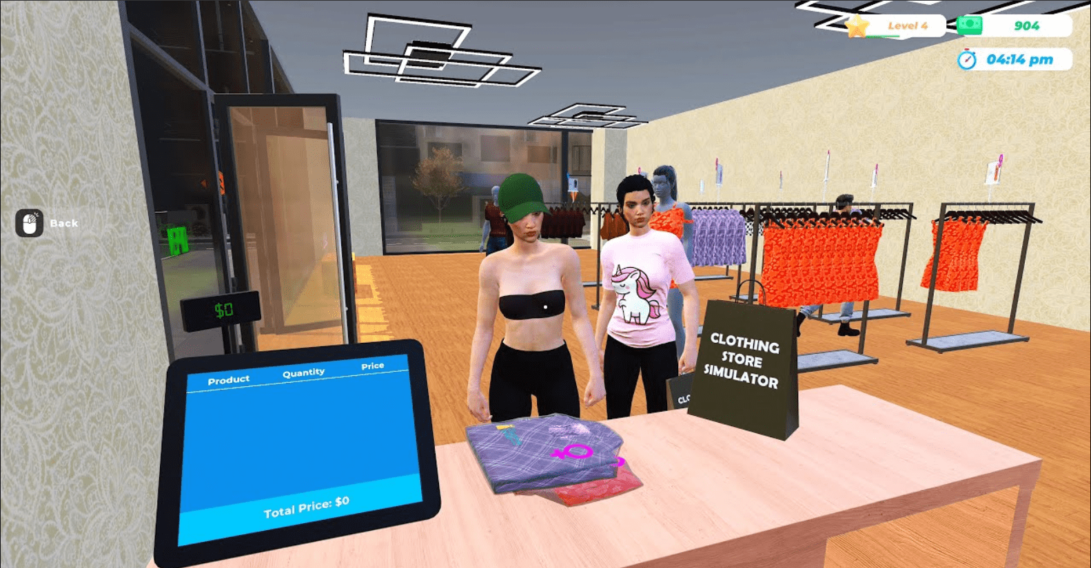 Clothing Store Simulator Free Download (v1.0) for Windows PC