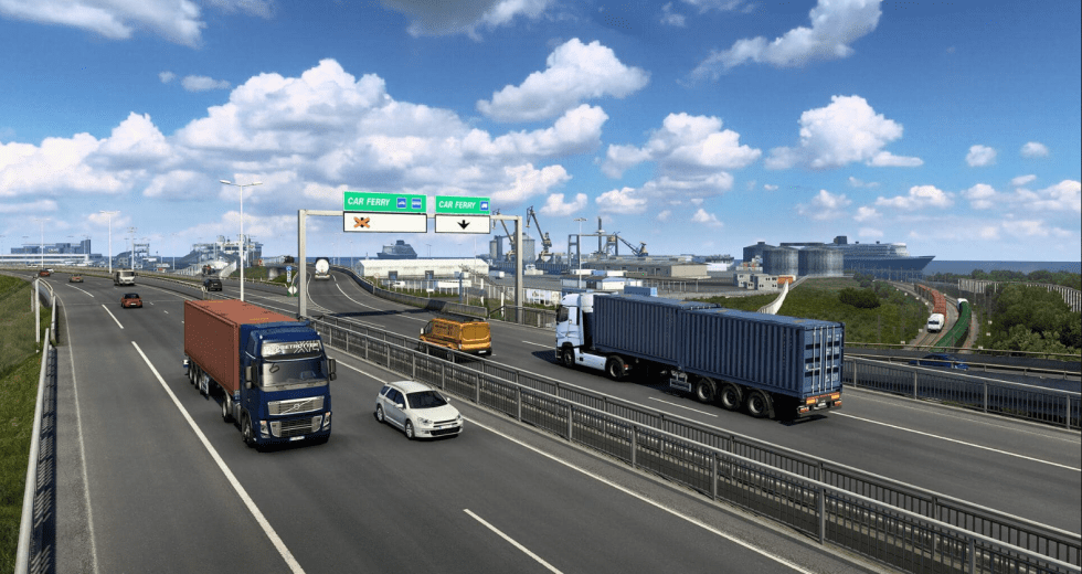 Euro Truck Simulator Free Download (v1.3) for Windows PC
