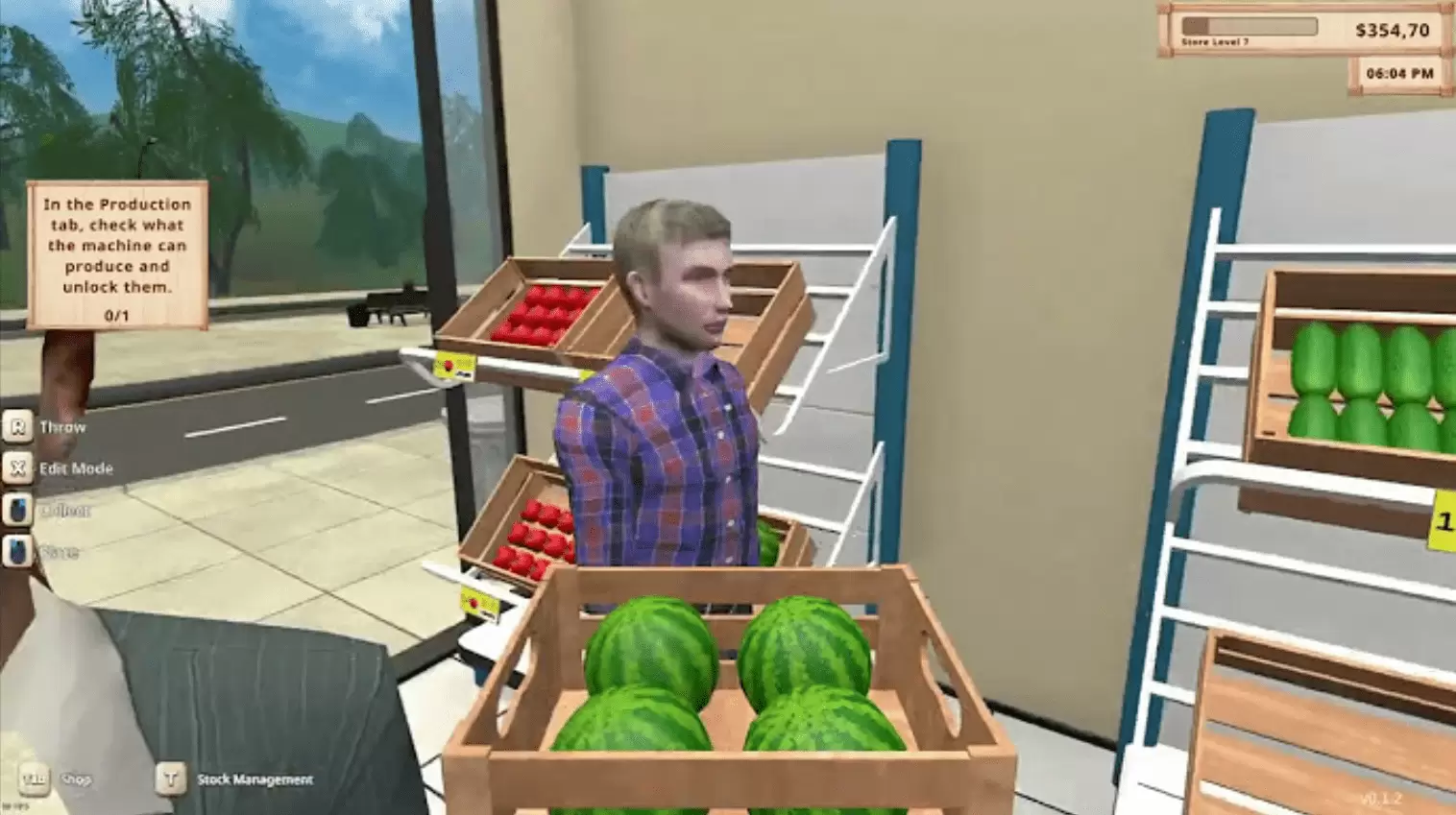 Farming and Supermarket Simulator v0.1.3 Build 18296632