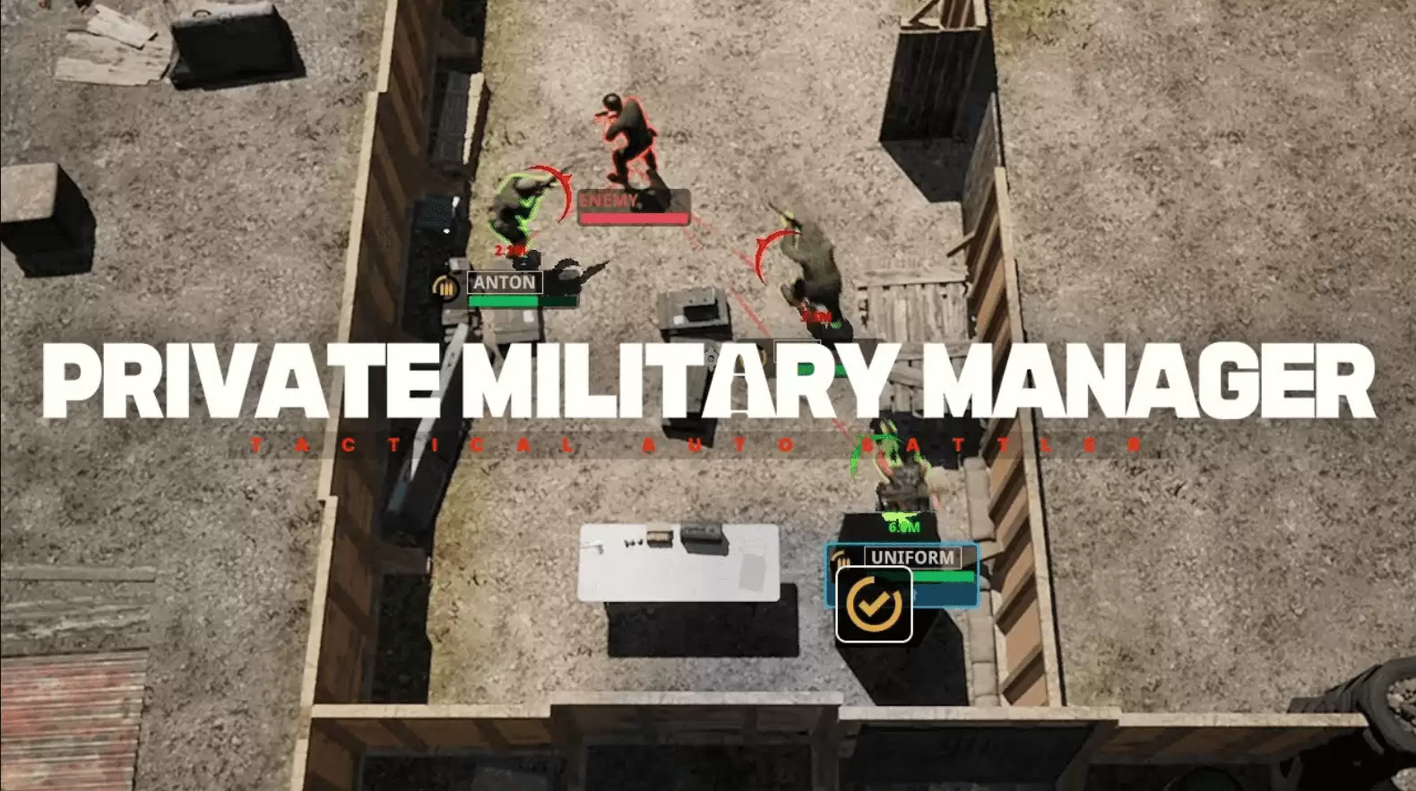 Private Military Manager Tactical Auto Battler (Build 18328457) Free Download