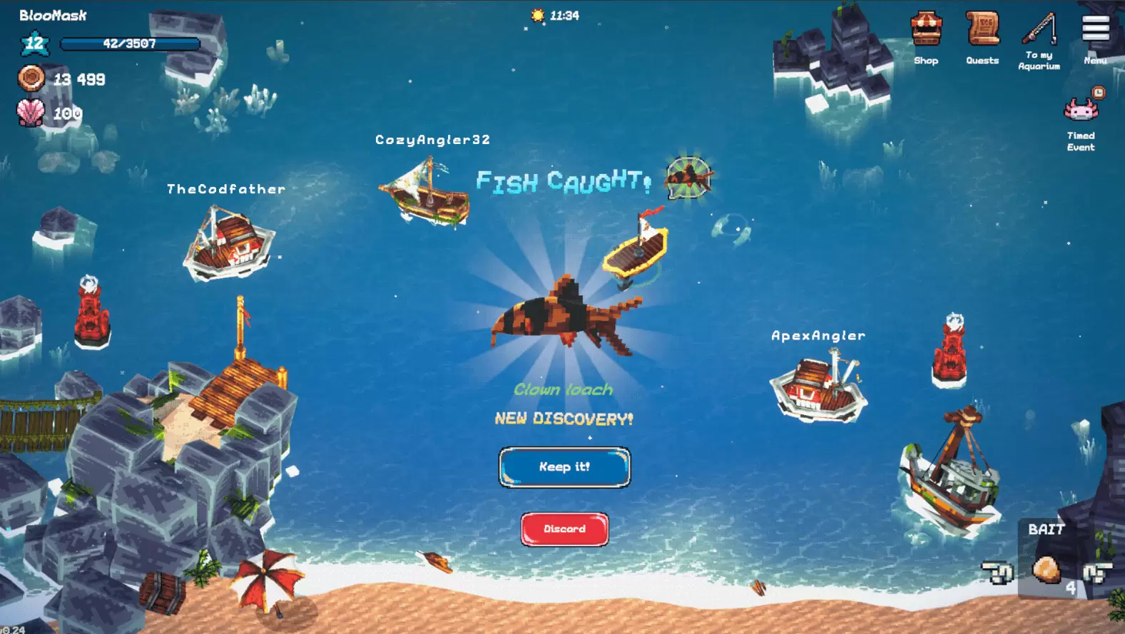 Tiny Aquarium Social Fishkeeping Free Download for Windows PC (Build 19382754)