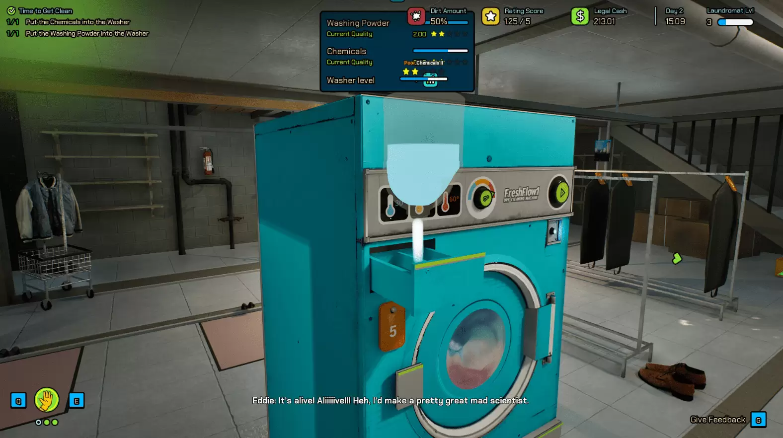 Laundering Simulator - Clean Cash and Laundry Free Download for Windows PC