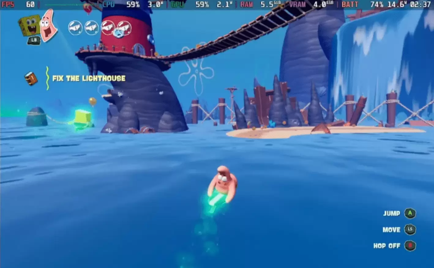 SpongeBob SquarePants Titans of the Tide Free Download (v1.2.0.0) for Windows PC