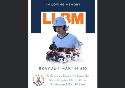 Brayden Martin, Aledo 8th Grader and Wildcatters Baseball Player, Dies in ATV Crash Hours Before Graduation